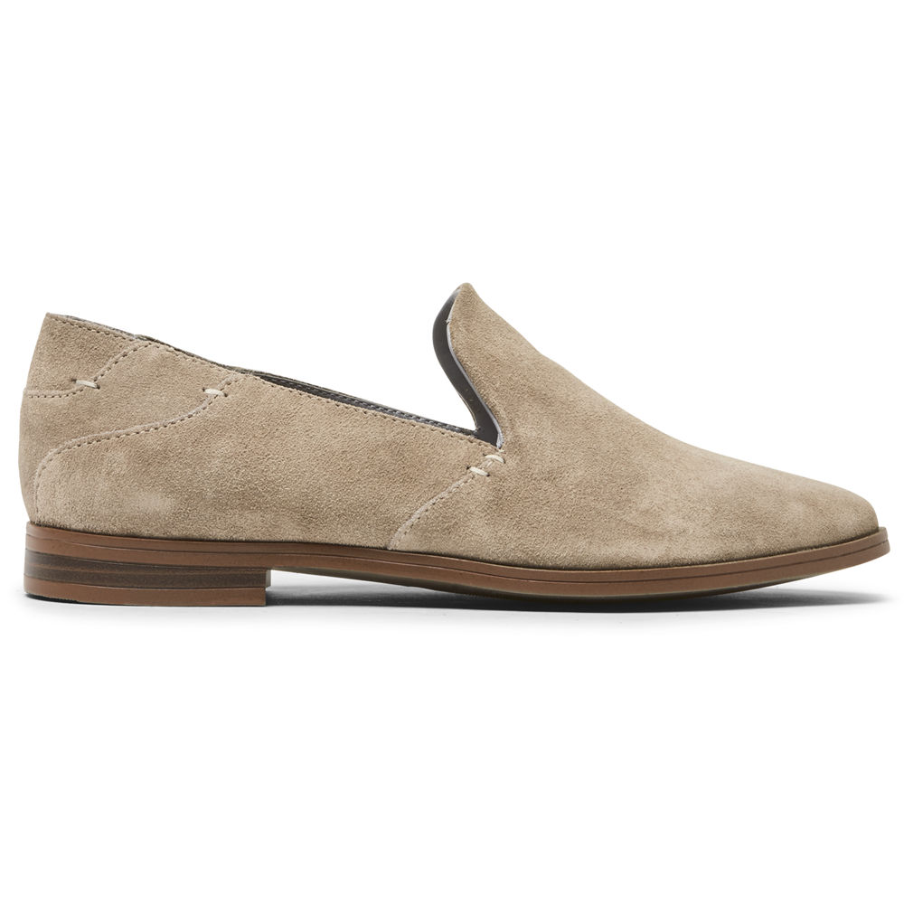 Mocassins Rockport Mulher Caqui - Perpetua - 83497THYS